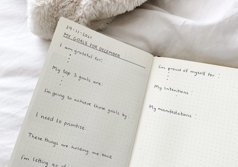 Journal Prompts For Goal Setting: Beginning of a New Month