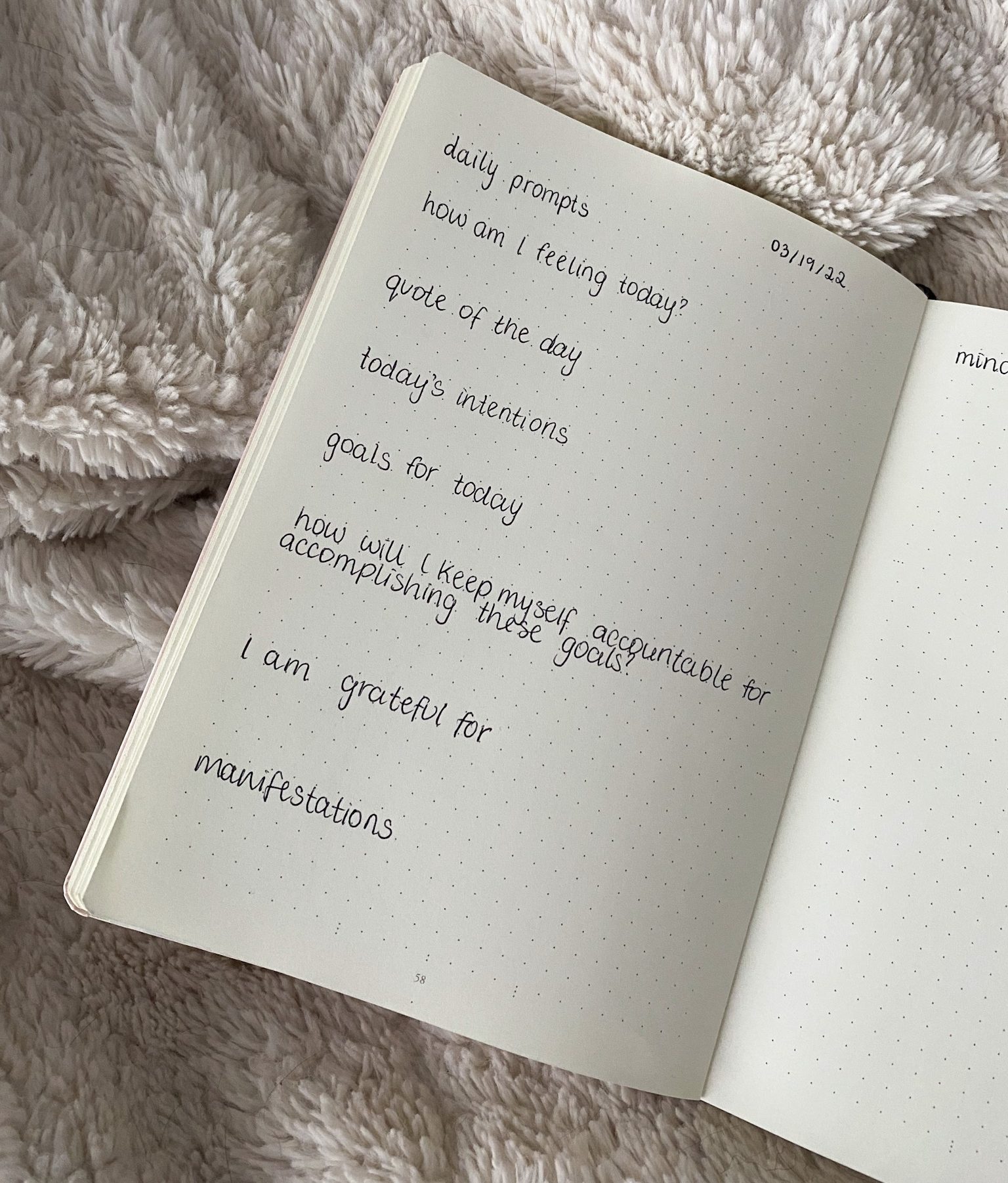 daily journal prompts