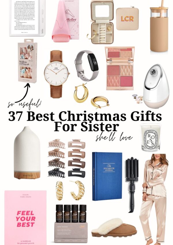 20+ Best Gifts for Her (Christmas Gift Guide for bff, sister, mom, etc)