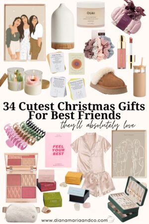 The Cutest Christmas Gifts For Best Friends They Will Love - Diana 