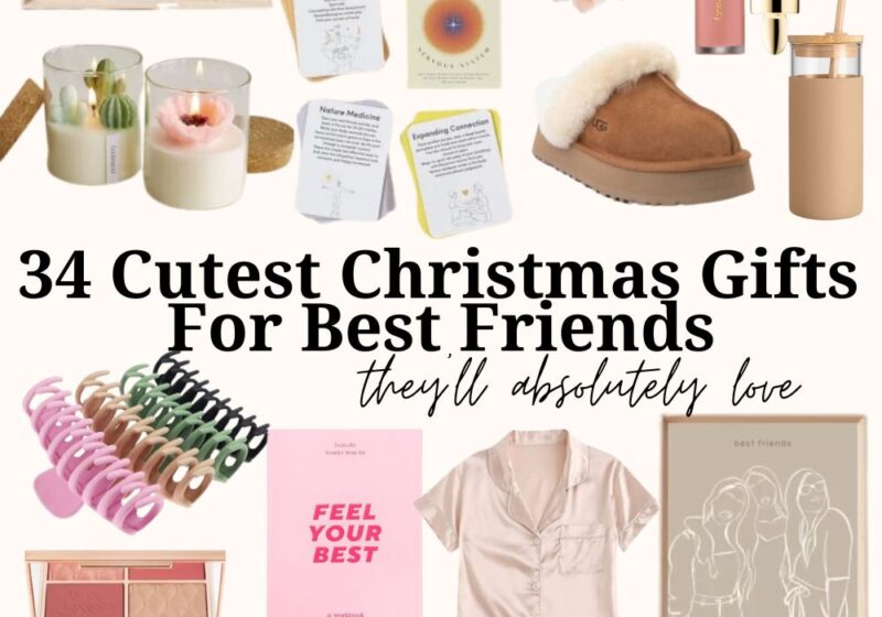 The Cutest Christmas Gifts For Best Friends They Will Love