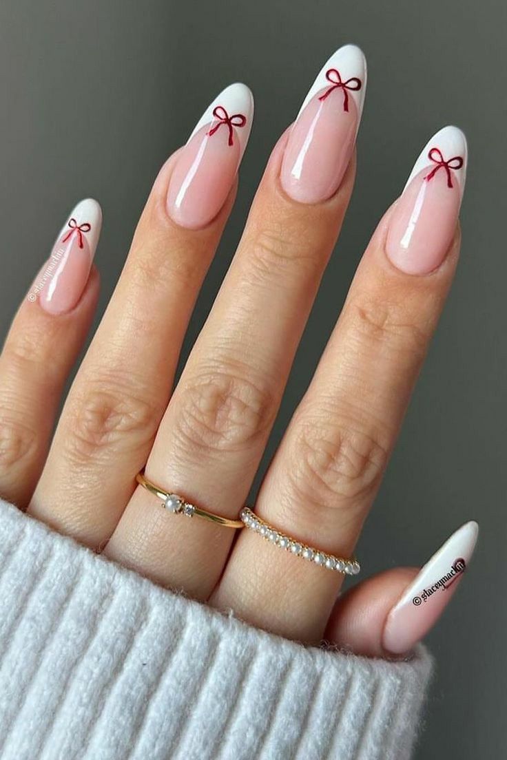 pretty Valentine's day nails